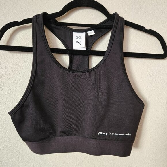 Puma Women 77% Polyester 23% Elastane Tank Top Size M - Picture 1 of 9
